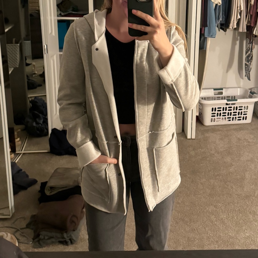 Cozy grey jacket